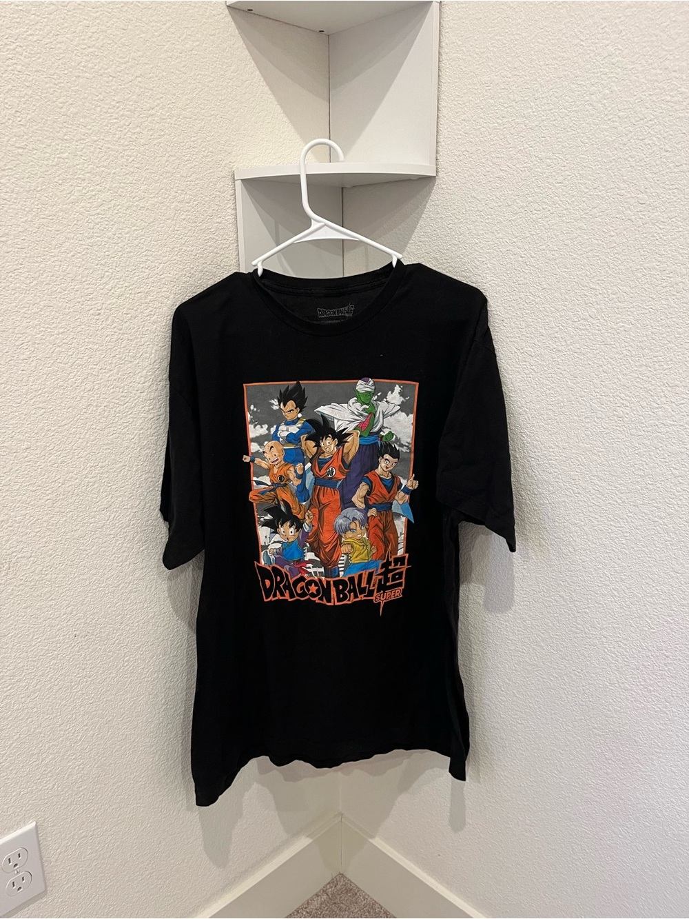 Dragon Ball Z Kids Black Graphic Tee - Anime Crew Neck